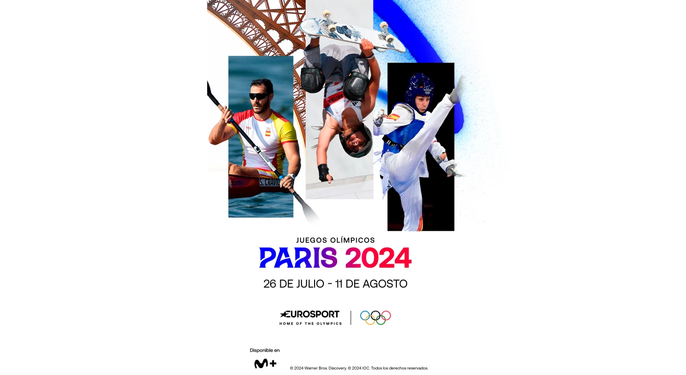 Juegos Olímpicos, del 26 de jul. al 11 de ago. en Movistar Plus+