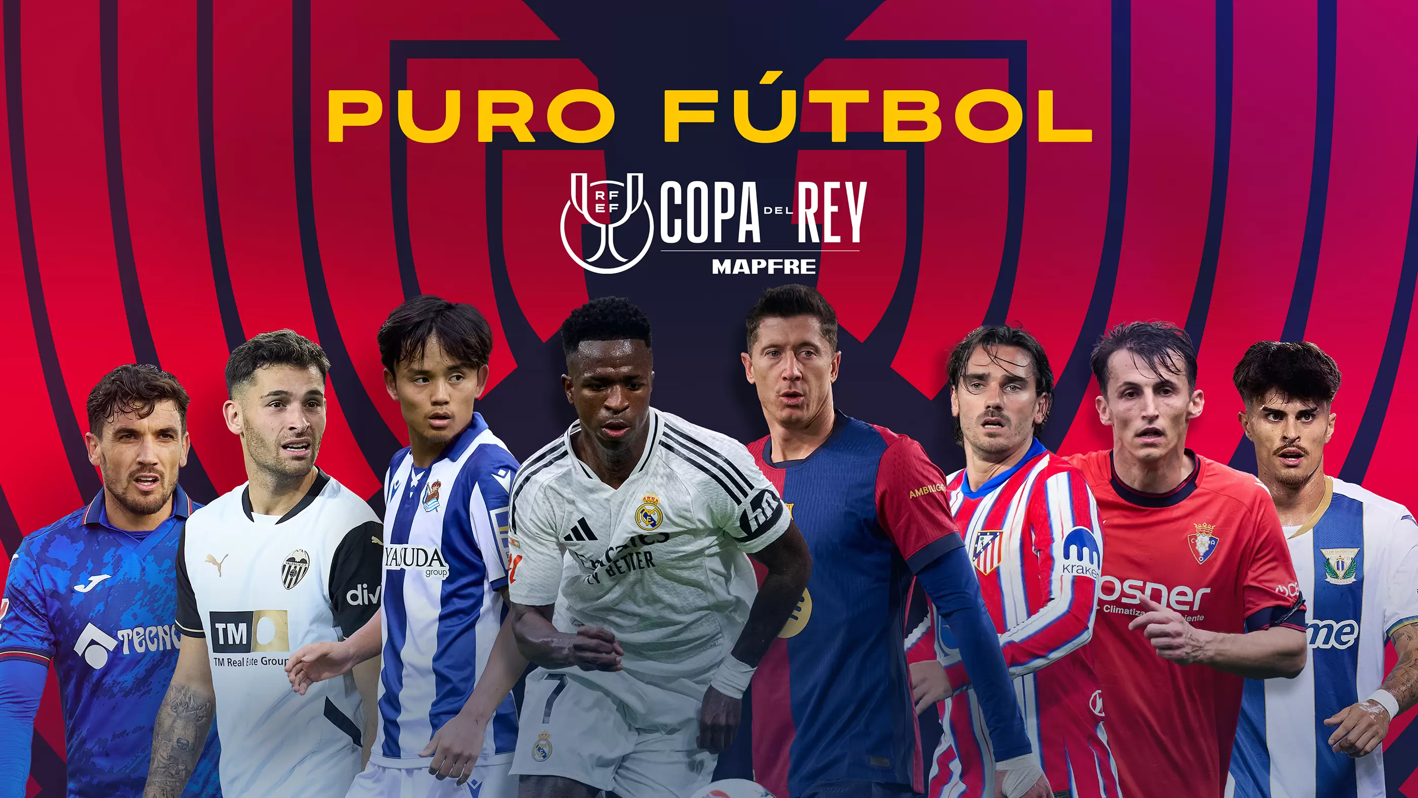 Fútbol · Copa del Rey, Leganés-Real Madrid, 5 feb. en Movistar Plus+