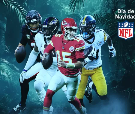 NFL · DÍA DE NAVIDAD: STEELERS-CHIEFS Y TEXANS-RAVENS