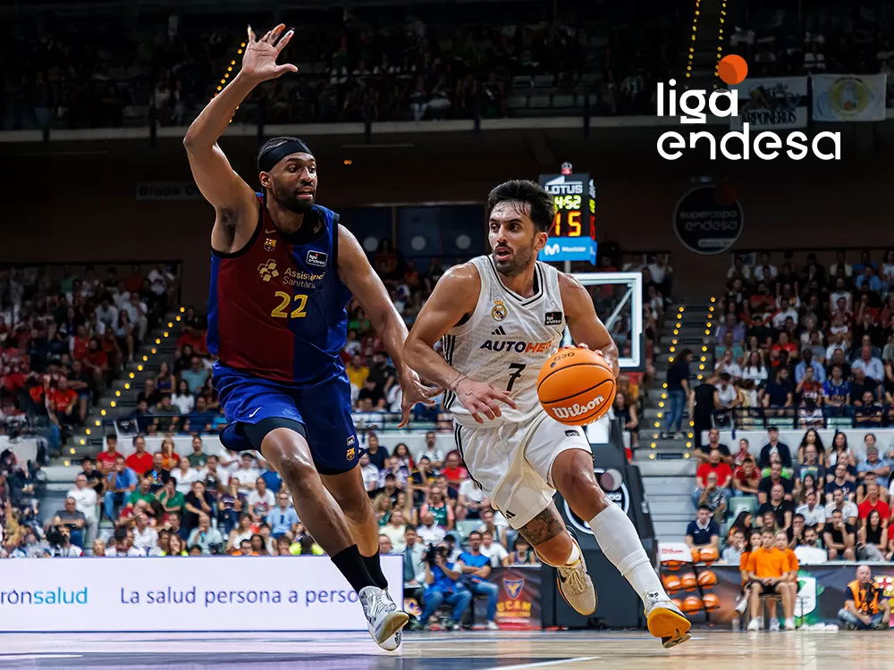 Liga Endesa · Real Madrid-Barça, 29 dic. en Movistar Plus+