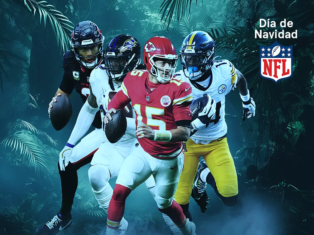 NFL · DÍA DE NAVIDAD: STEELERS-CHIEFS Y TEXANS-RAVENS