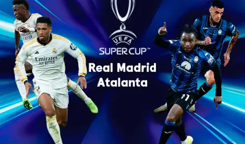 Fútbol · Supercopa de Europa, Real Madrid-Atalanta, 14 ago. en Movistar Plus+