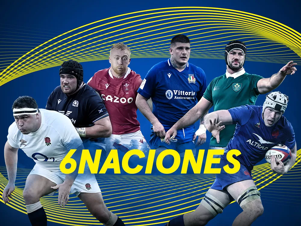 Rugby · Seis Naciones, última jornada al completo, 15 mar. en Movistar Plus+