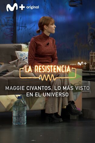 Lo + de las entrevistas de cine y televisión. T(T5). Lo + de las... (T5): Maggie Civatos conquista el espacio - 12.01.22