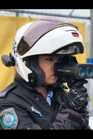 Policías en moto. T(T2). Policías en moto (T2): Mucha paciencia