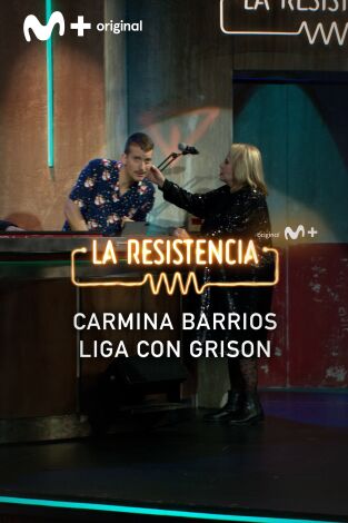 Lo + de las entrevistas de cine y televisión. T(T6). Lo + de las... (T6): Carmina Barrios liga con Grison - 21.12.22