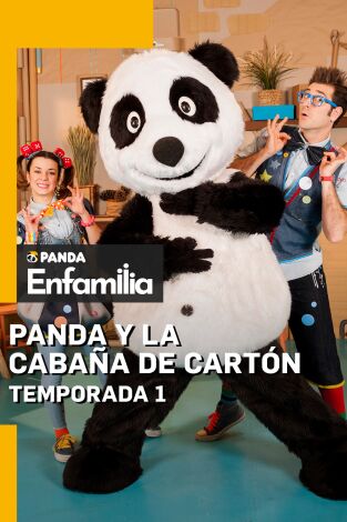 Panda y la cabaña de cartón