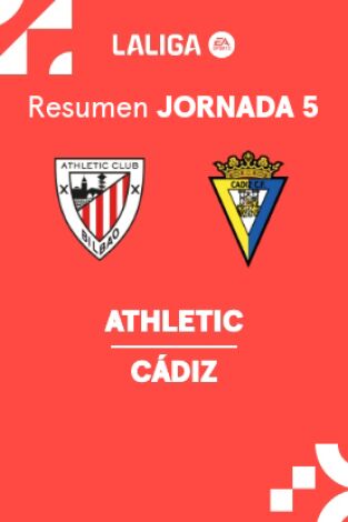 Jornada 5. Jornada 5: Athletic - Cádiz
