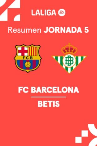 Jornada 5. Jornada 5: Barcelona - Betis