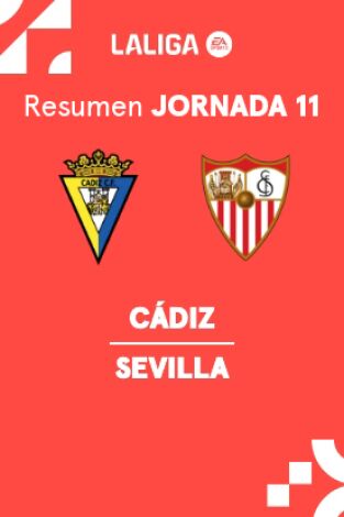 Jornada 11. Jornada 11: Cádiz - Sevilla