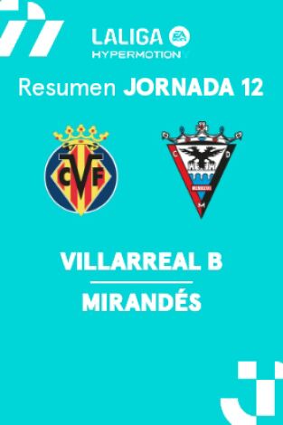 Jornada 12. Jornada 12: Villarreal B - Mirandés