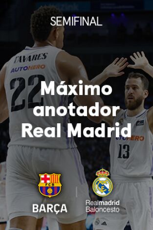 Semifinal Barça - Real Madrid. T(2023). Semifinal Barça -... (2023): Máximo anotador Real Madrid