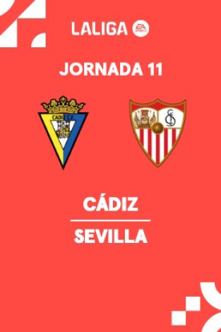 Jornada 11. Jornada 11: Cádiz - Sevilla