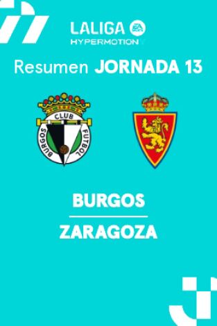 Jornada 13. Jornada 13: Burgos - Zaragoza