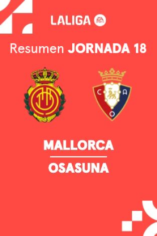 Jornada 18. Jornada 18: Mallorca - Osasuna
