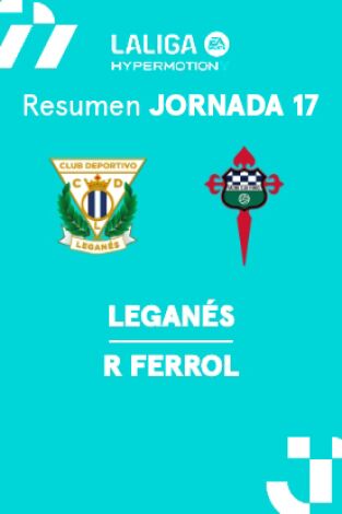 Jornada 17. Jornada 17: Leganés - Racing Ferrol