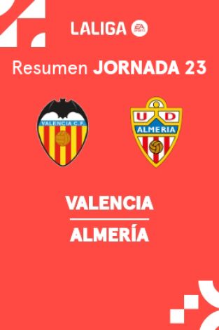 Jornada 23. Jornada 23: Valencia - Almería