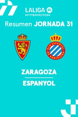 Jornada 31. Jornada 31: Zaragoza - Espanyol