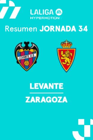 Jornada 34. Jornada 34: Levante - Zaragoza