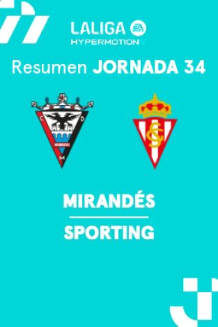 Jornada 34. Jornada 34: Mirandés - Sporting