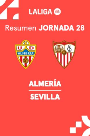 Jornada 28. Jornada 28: Almería - Sevilla