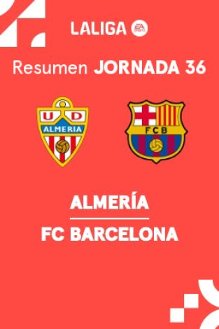 Jornada 36. Jornada 36: Almería - Barcelona