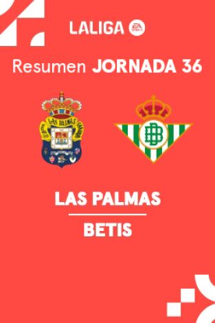 Jornada 36. Jornada 36: Las Palmas - Betis
