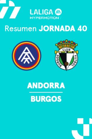 Jornada 40. Jornada 40: Andorra - Burgos