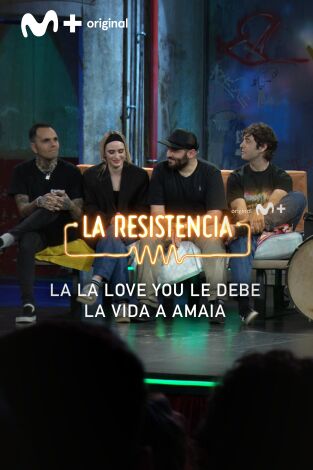 Lo + de las entrevistas de música. T(T7). Lo + de las... (T7): La La Love You agradece a Amaia 18.01.24