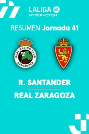 Jornada 41. Jornada 41: Racing - Zaragoza