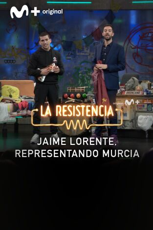 Lo + de las entrevistas de cine y televisión. T(T7). Lo + de las... (T7): Jaime Lorente representando Murcia 18.03.24