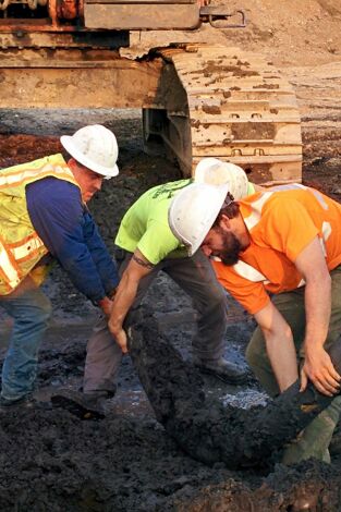 La fiebre del oro. La fiebre del oro: Canal gigantesco