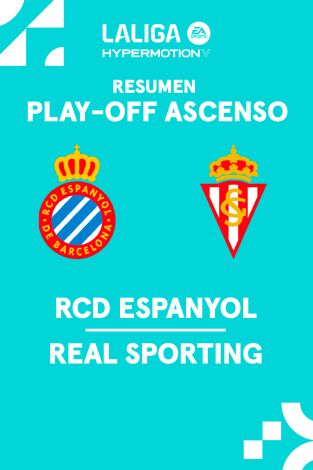 Play Off de ascenso. Semifinales. Play Off de ascenso...: Espanyol - Sporting