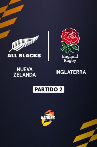 Summer Nations Series. T(2024). Summer Nations... (2024): Nueva Zelanda - Inglaterra (Partido 2)