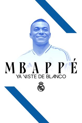 Mbappé ya viste de blanco