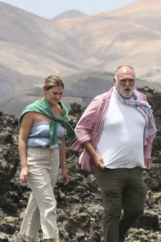 José Andrés y familia en España. José Andrés y familia...: Lanzarote