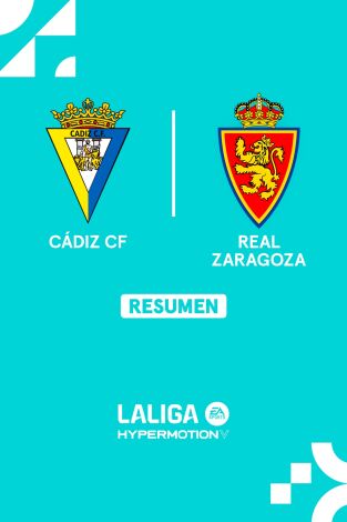 Jornada 1. Jornada 1: Cádiz - Zaragoza