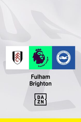 Jornada 14. Jornada 14: Fulham - Brighton & Hove Albion