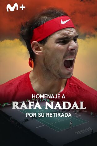 Homenaje a Rafa Nadal por su retirada