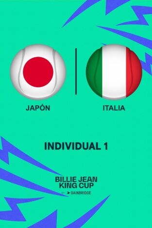 Billie Jean King Cup Finals. T(2024). Billie Jean King... (2024): Japón - Italia Partido Individual 1