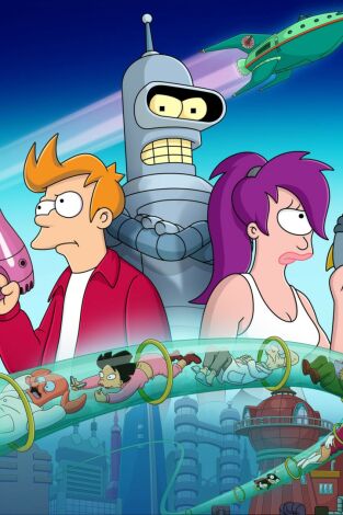 Futurama. T(T1). Futurama (T1): Ep.3 Yo, compañero de piso