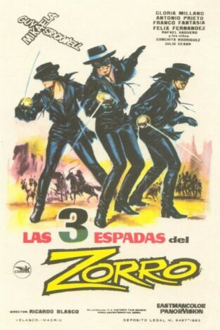 Las tres espadas del Zorro