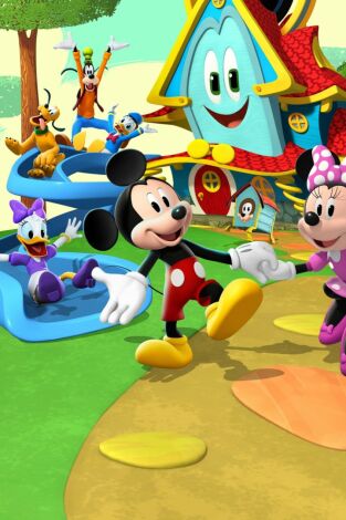 Disney Junior Mickey Mouse Funhouse. T(T1). Disney Junior... (T1): Embotellada / El cuento de hadas de Minnie