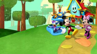 Disney Junior Mickey Mouse Funhouse (Single Story). T(T1). Disney Junior... (T1): ¡La gran entrega de Minnie!