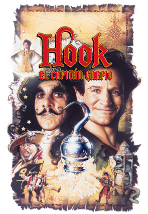 Hook (El capitán Garfio) en la programación de M+ Comedia HD (Cine)