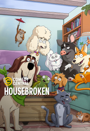 Housebroken T1 E1 · ¿Quién es una buena chica? en la programación de Comedy Central HD (Series)