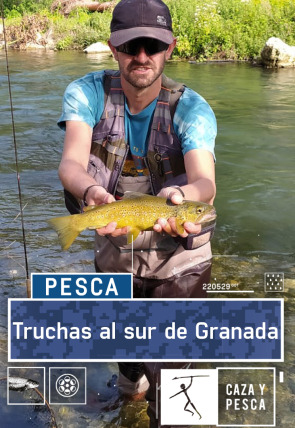 Truchas al sur de Granada en la programación de Caza y Pesca HD (Ocio y Aficiones)