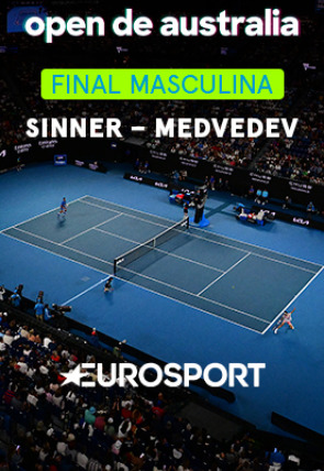 Open de Australia T2024 · Masculino: Sinner - Medvedev en la programación de Eurosport 1 HD (Deportes)