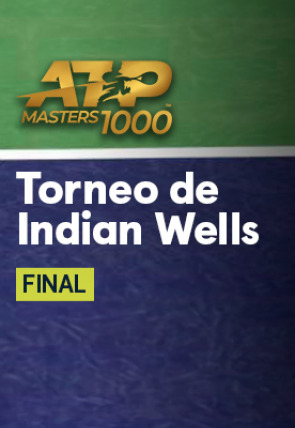 Poster de Torneo de Indian Wells:  Final: D. Medvedev - C. Alcaraz