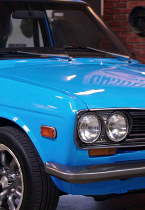 Joyas sobre ruedas · Datsun 510 del 72 portada